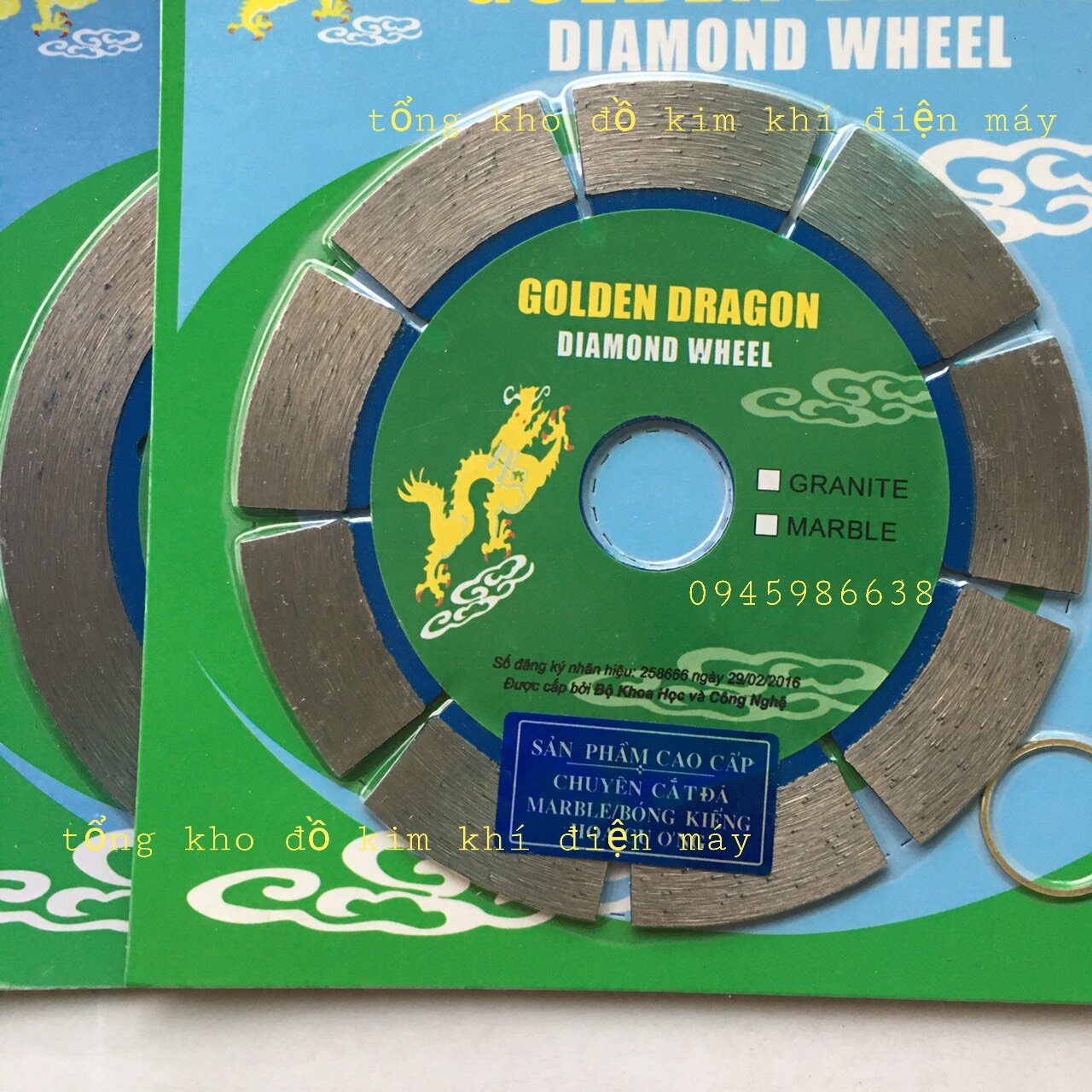 Lưỡi cắt gạch rồng xanh rồng vàng 120mm 125mm lưỡi khô lưỡi ướt ,lưỡi cắt đá hoa cương,luoi cat gach rong xanh,con rong vang,luoi cat