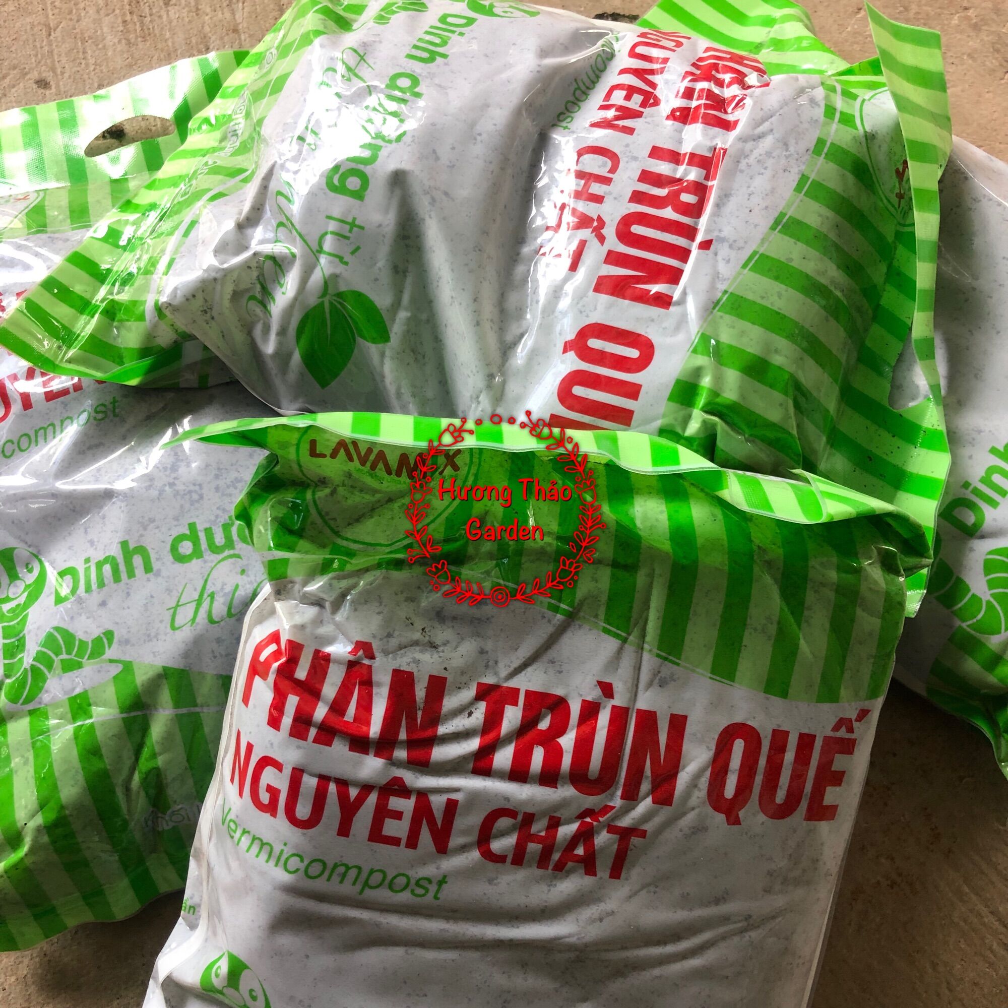 Phân trùn quế nguyên chất gói 2kg