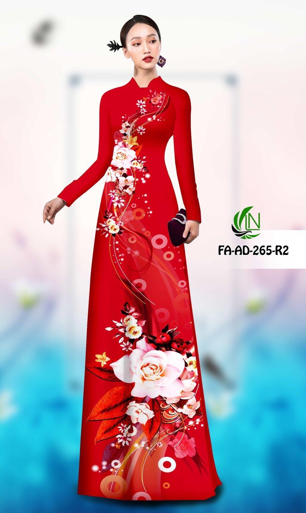 VẢI ÁO DÀI 3D BỘ /VẢI KHÔNG MAY