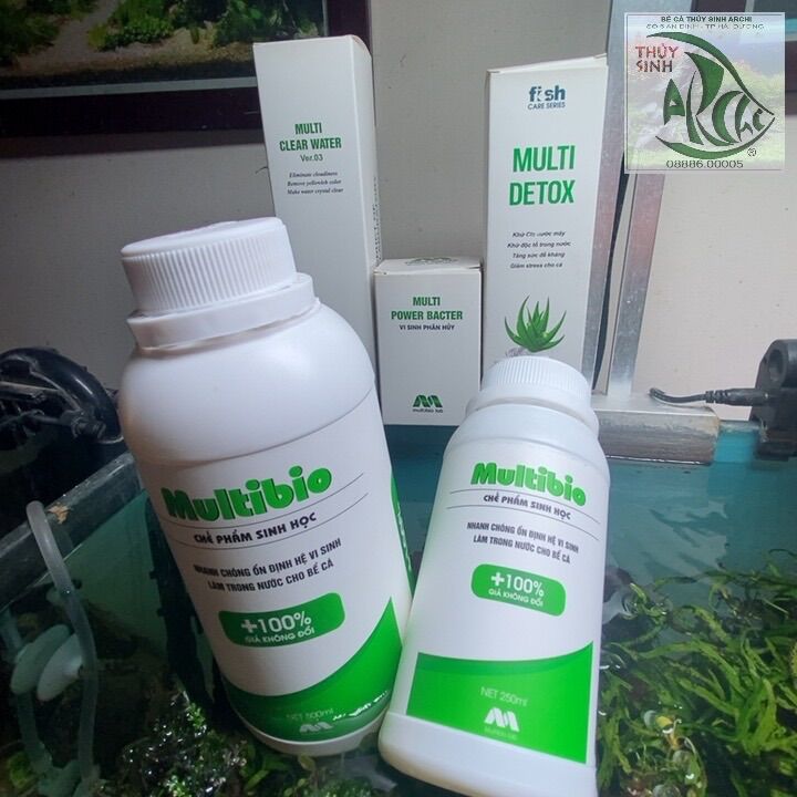Vi Sinh MultiBio Clear Water Multi Dotex Multi bio - Chế phẩm cho bể cá cảnh