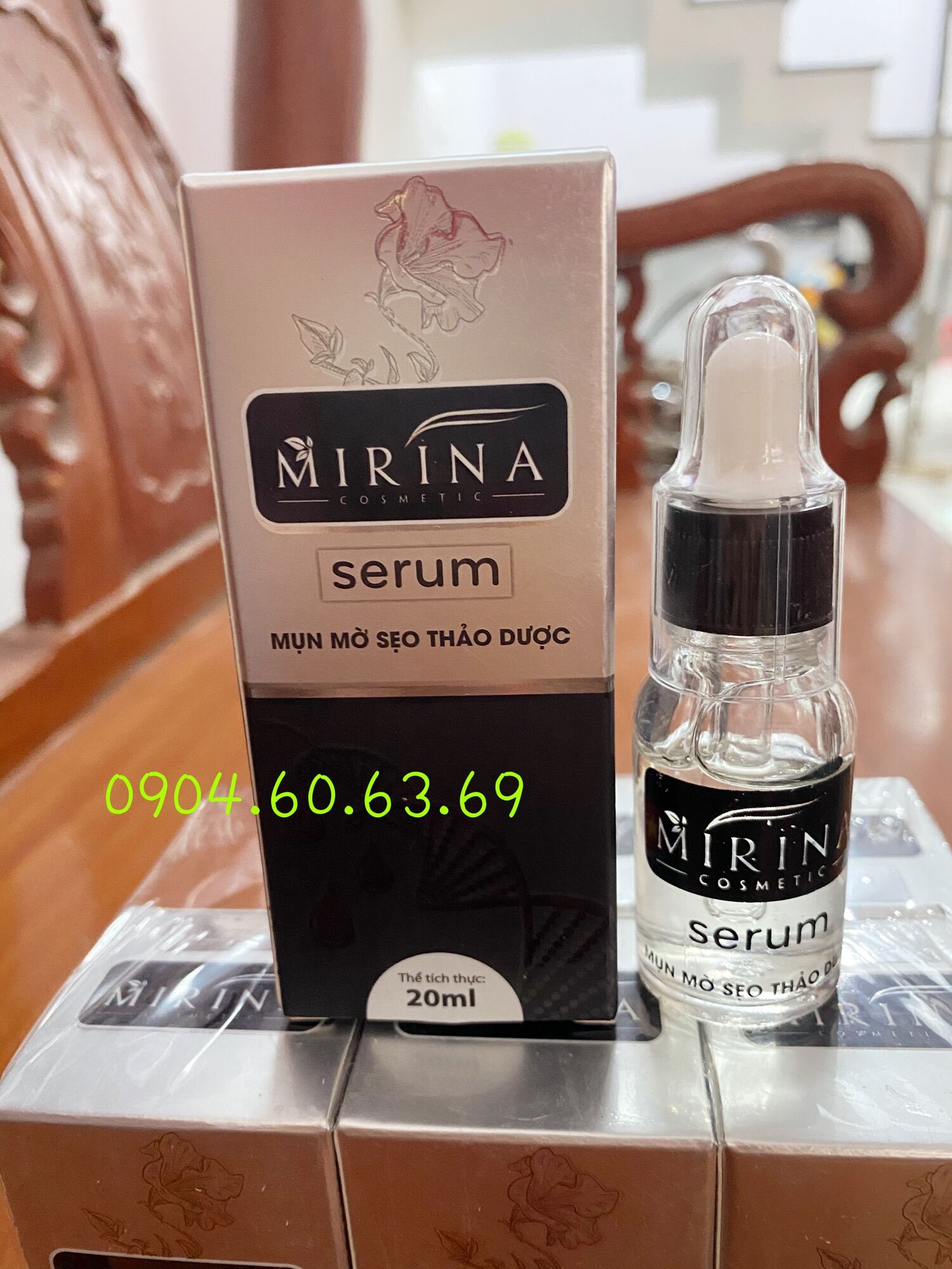 Serum MIRINA 20ml Mụn Mờ Sẹo Thảo Dược