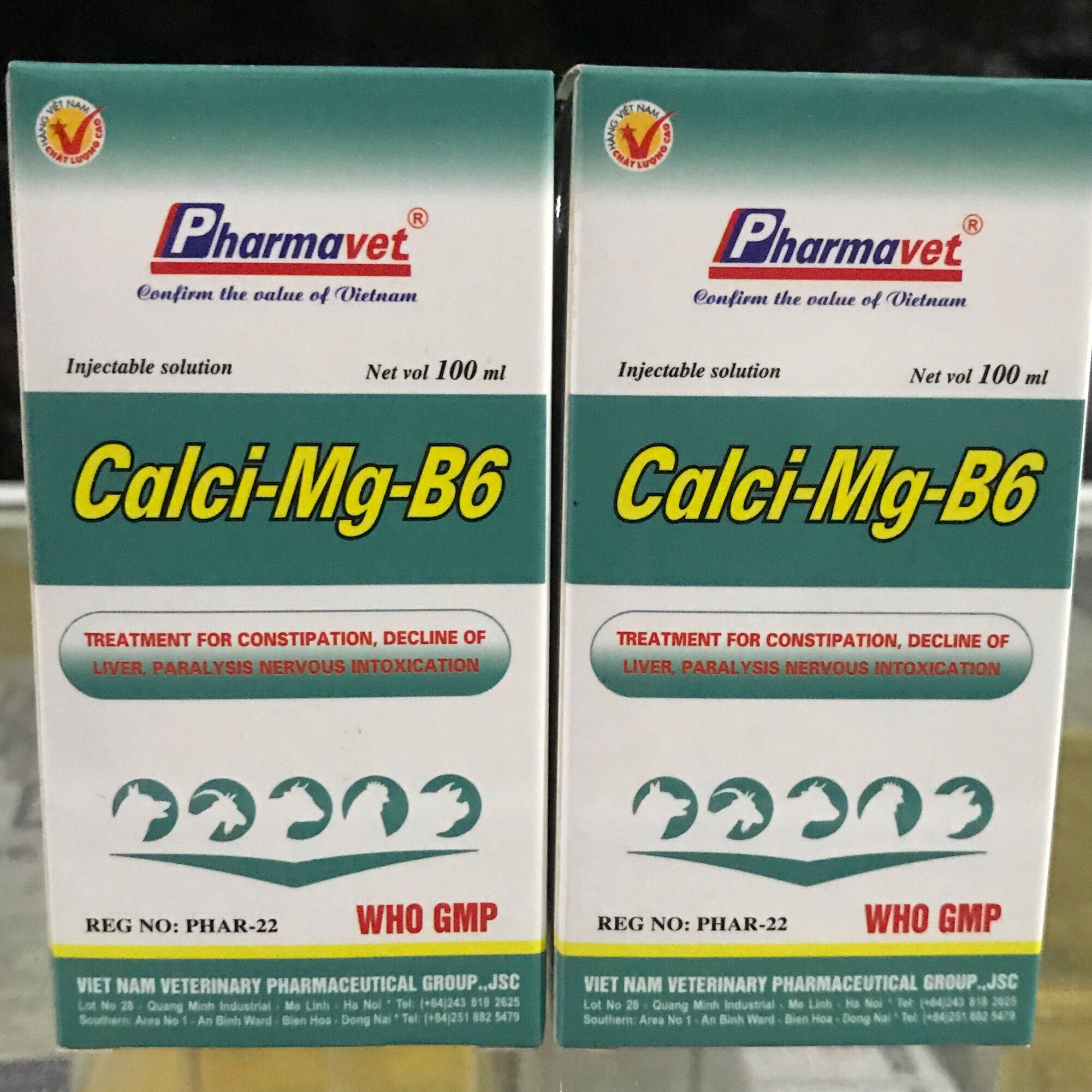 Canxi Mg B6 100ml cho nái sau sinh