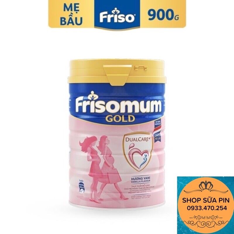 Sữa bột Frisomum lon 900g - đủ vị - date mới