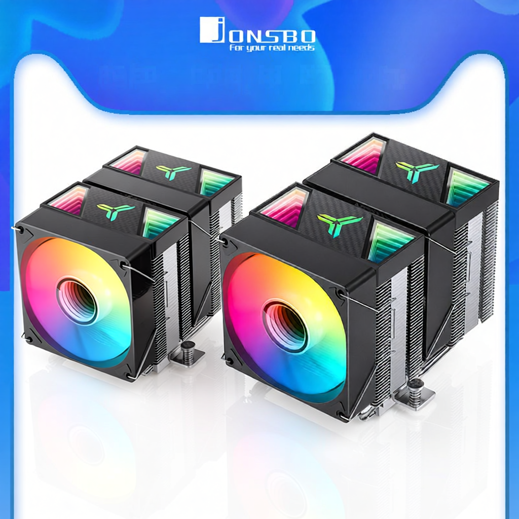 JONSBO | Air Cooling CPU Cooler 6 Heatpipes Giá 815,000 Đồng*Miễn phí vận chuyển