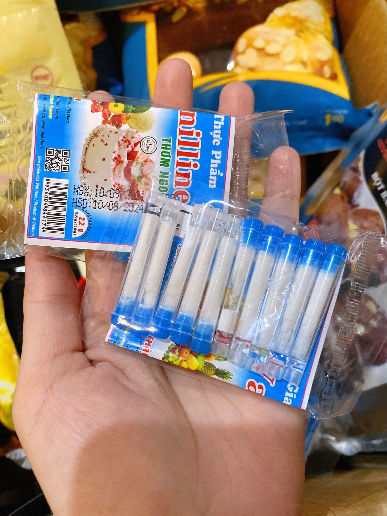 Bột thơm vanila 10 ống