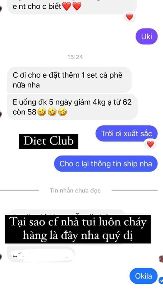 CÀ PHÊ GIẢM CÂN DIETCLUB