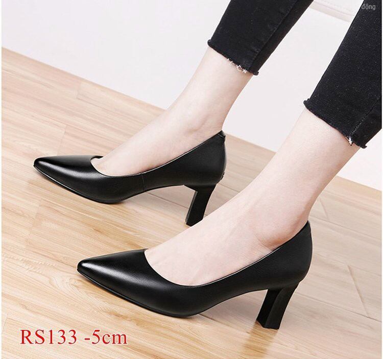 Giày cao gót công sở rs133 cao 5cm