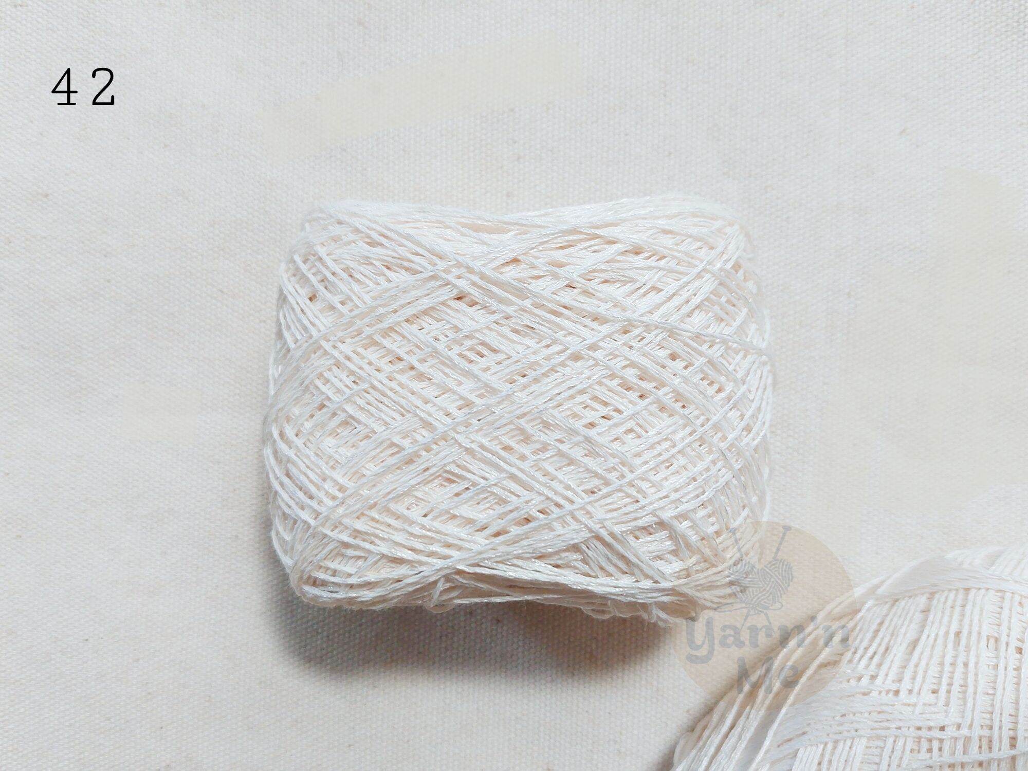 Sợi cotton bóng Thái, cotton xà cừ se 0.6mm