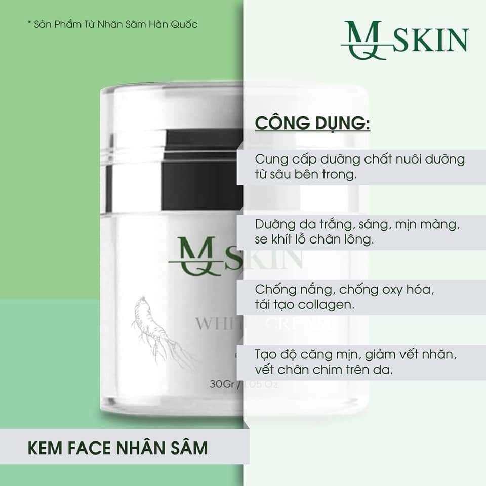 Kem face nhân sâm mqskin
