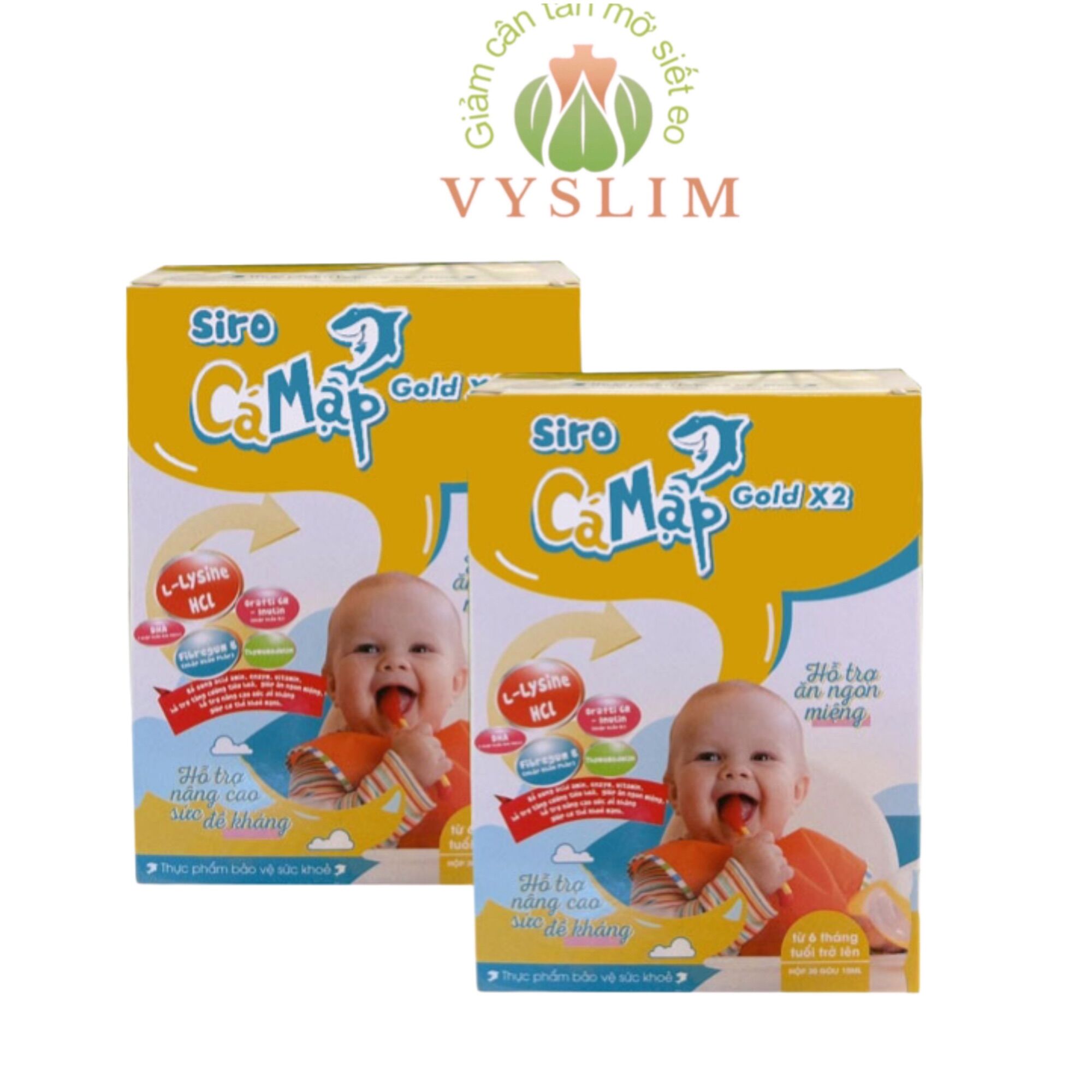 Siro ăn ngon cá mập gold x2 phiên bản cải tiến của Baby shark ăn ngon