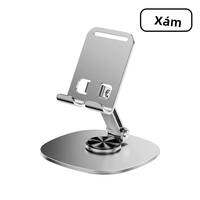 Elough 360 °   Giá Đỡ Máy Tính Bảng Di Động Xoay Được Đế Để Bàn Đa Năng Cho iPad iPhone 15 Xiaomi - Giá Đỡ Điện Thoại Di Động Gấp Gọn Tiện Lợi