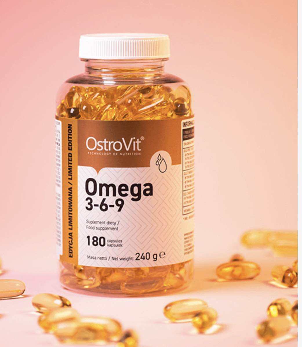 Viên dầu cá cô đặc Ostrovit Omega 3-6-9 180 viên
