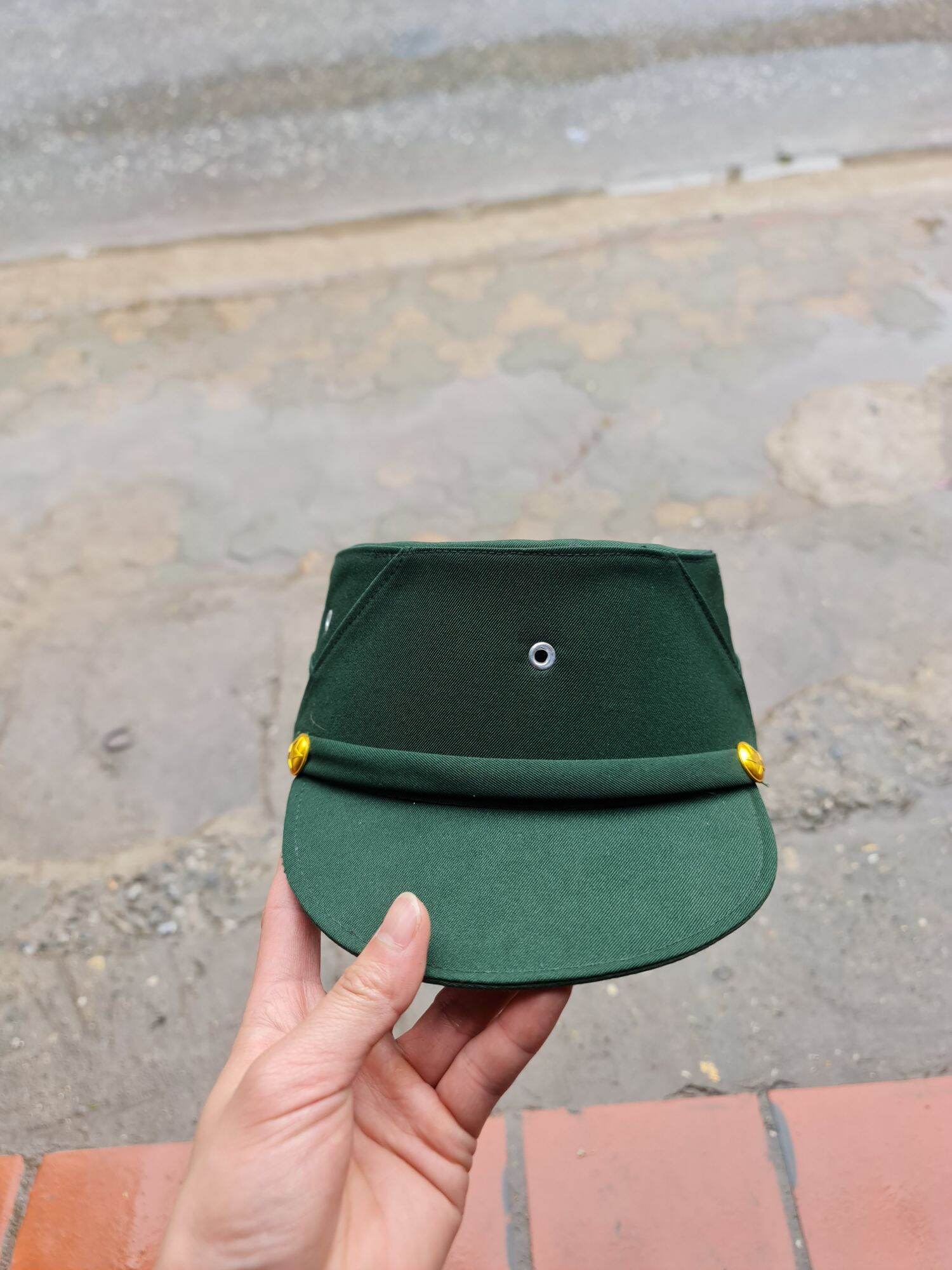 Mũ mềm cựu chiến binh màu xanh