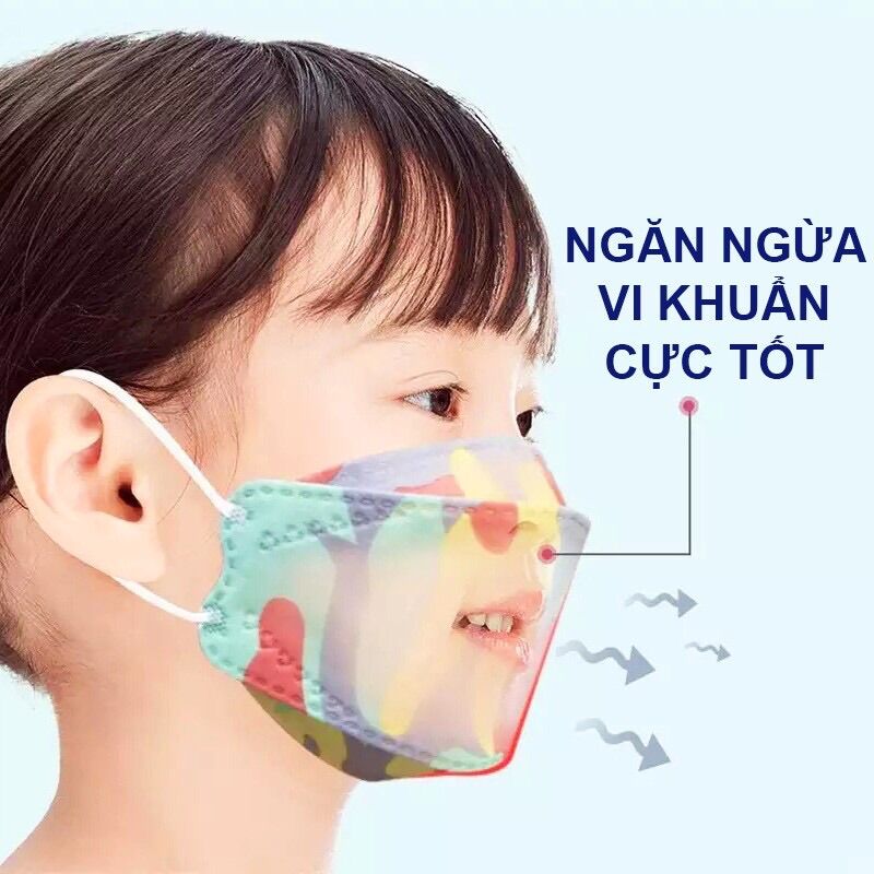 KHẨU TRANG KF94 EM BÉ ( 1 SÉT 10 CÁI )