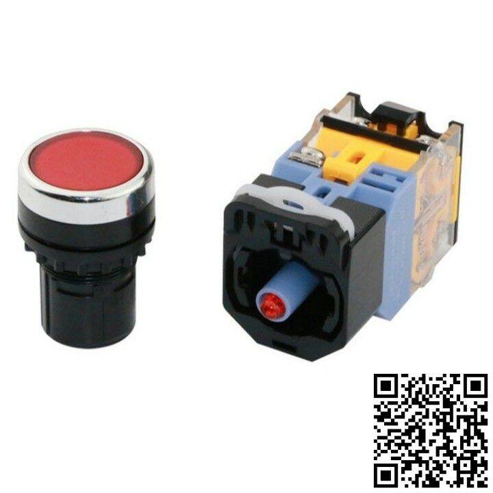 Công tắc ấn nhả có đèn phi 22mm