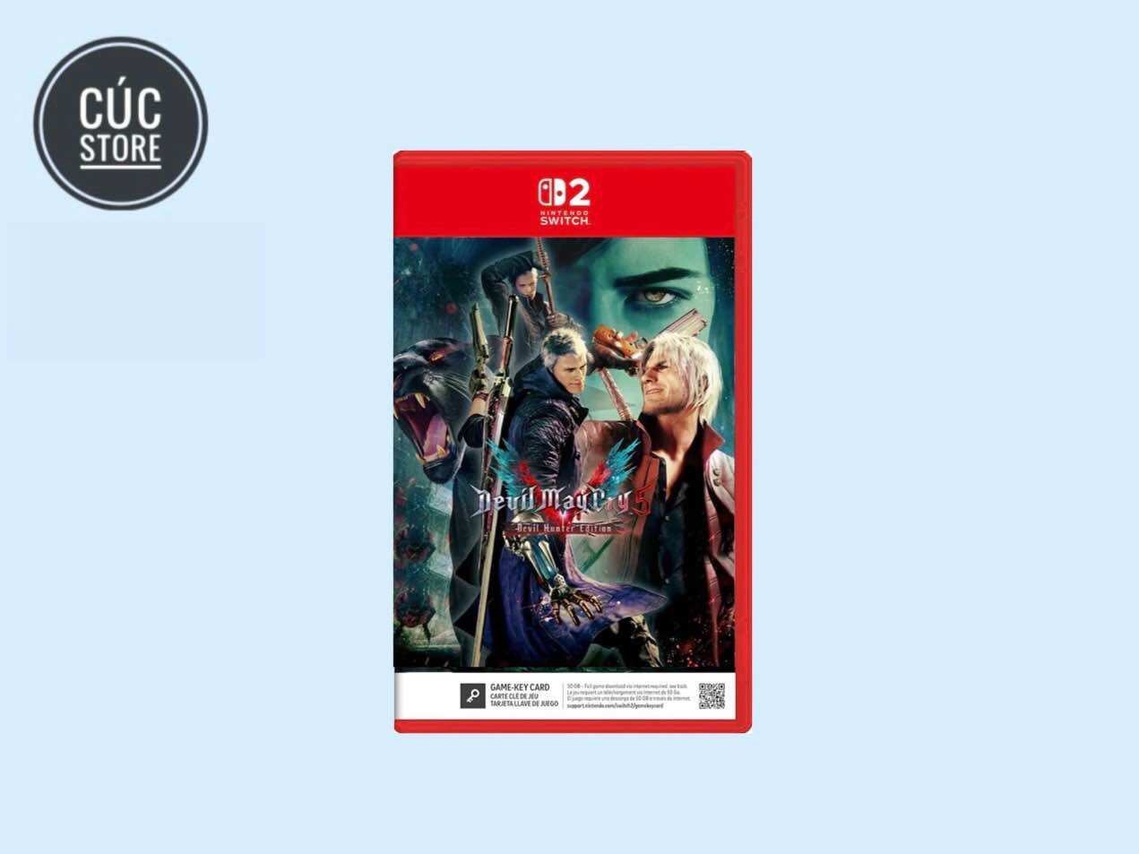 Băng chơi game Nintendo Switch 2: Devil May Cry 5 - Devil Hunter Edition