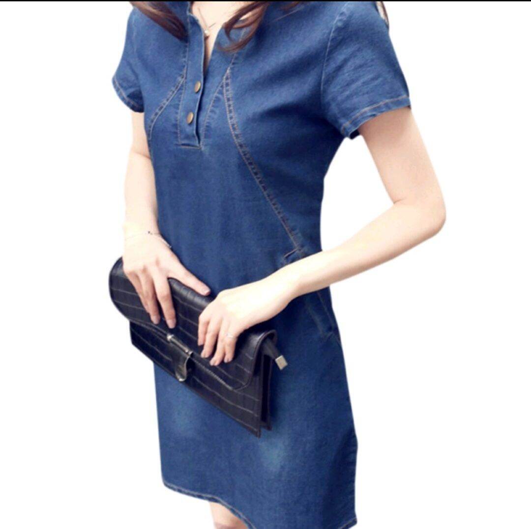 Đầm Jean Big size