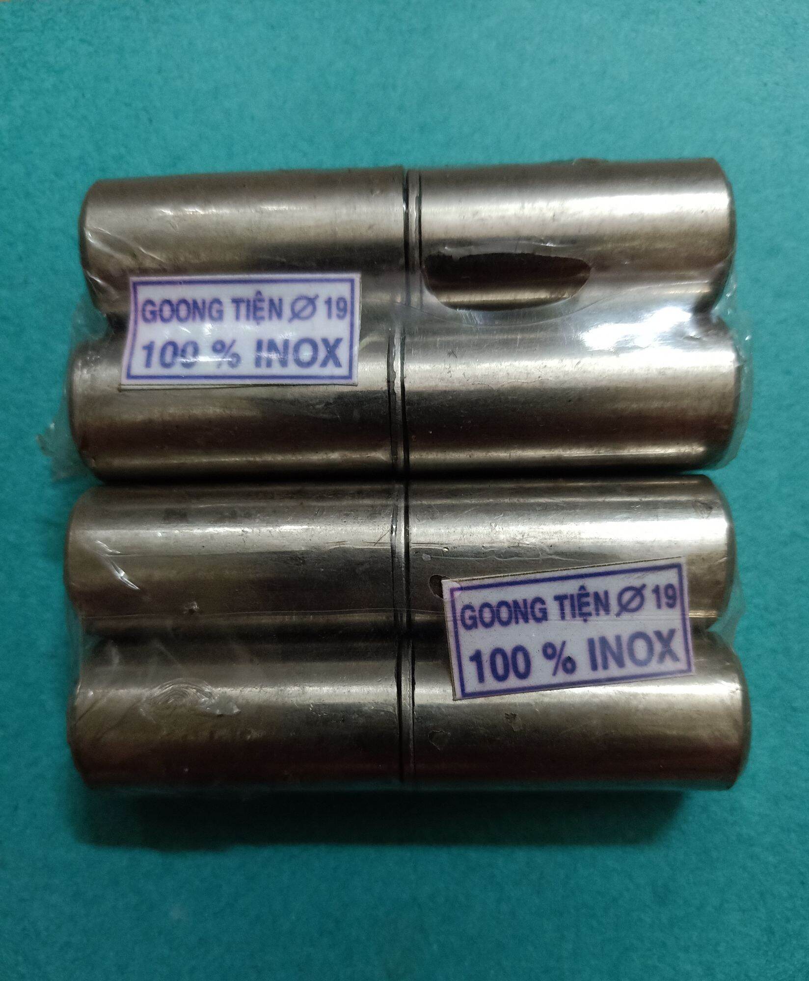 Bộ bản lề cối tiện inox chịu lực phi 19. Bộ 2 bản lề cối inox