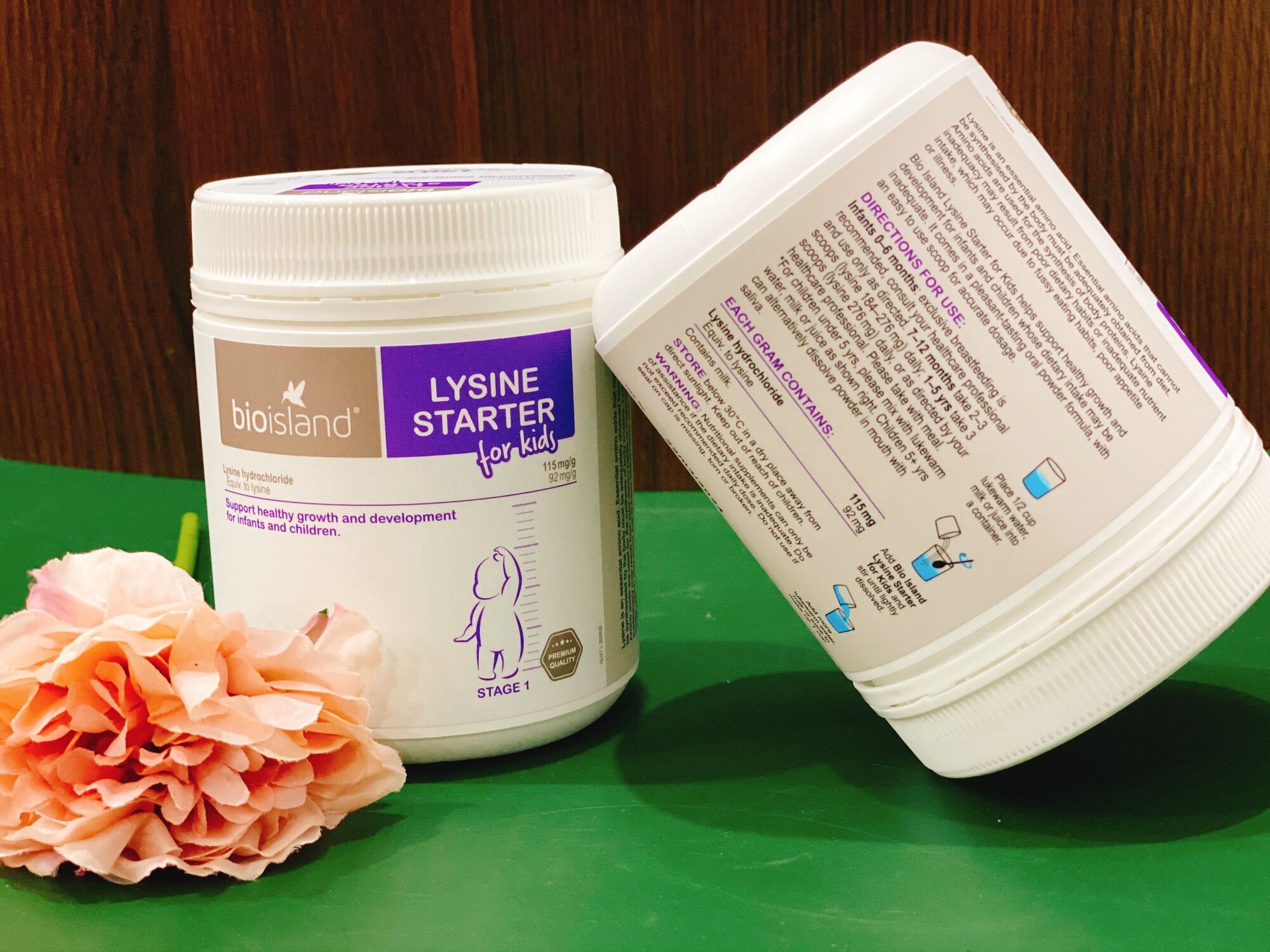 Bột tăng chiều cao Lysine 150gr của Bioisland