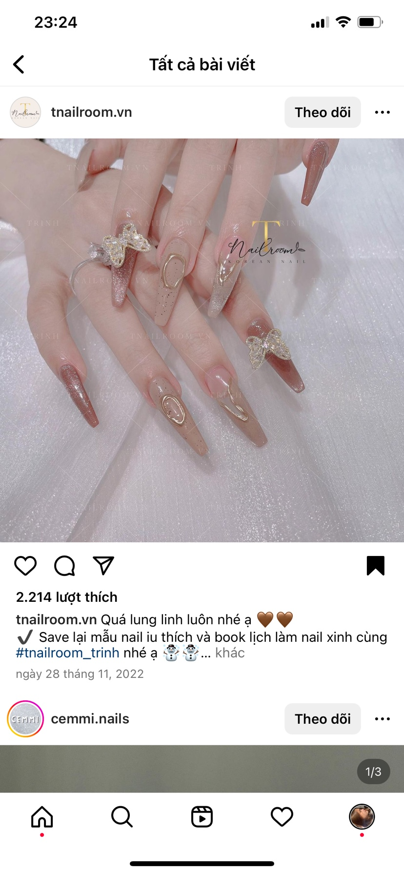 Combo 3 bộ nail