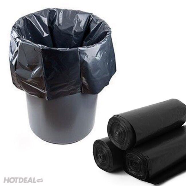 Combo 2 set túi rác tự phân huỷ Green Eco các size