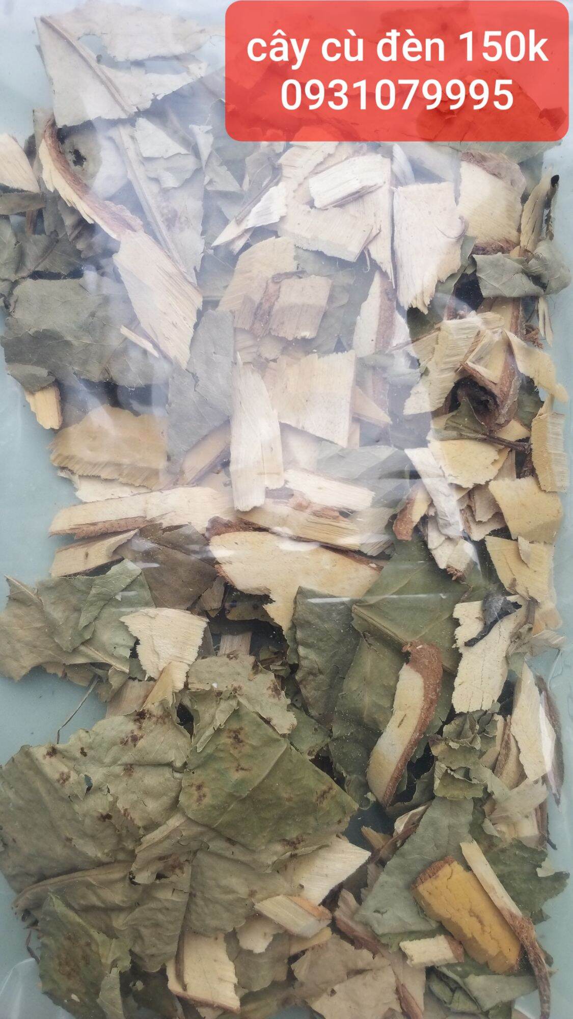 Cây cù đèn phơi khô 1kg