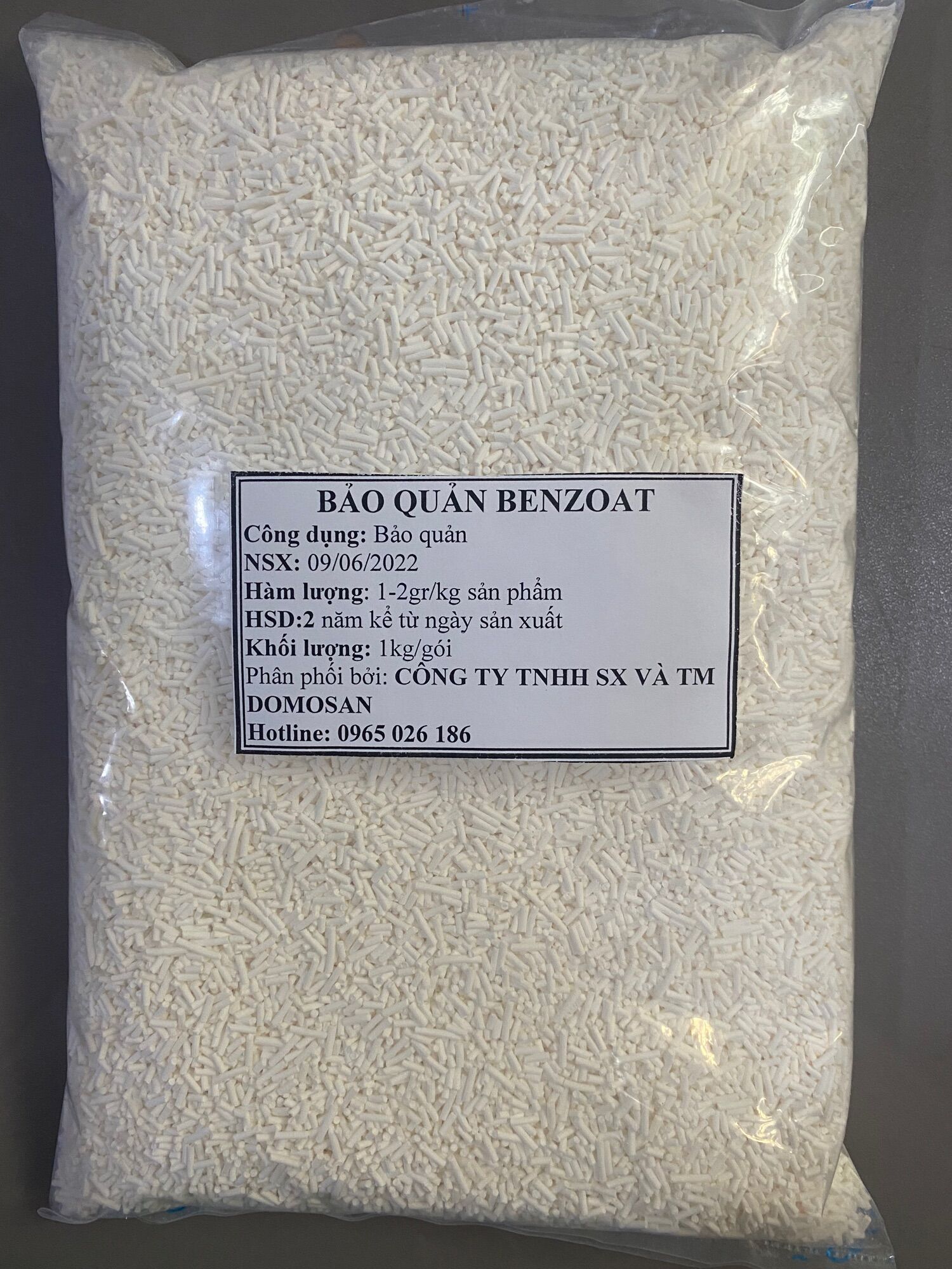 1kg chất bảo quản Natri benzoat hạt