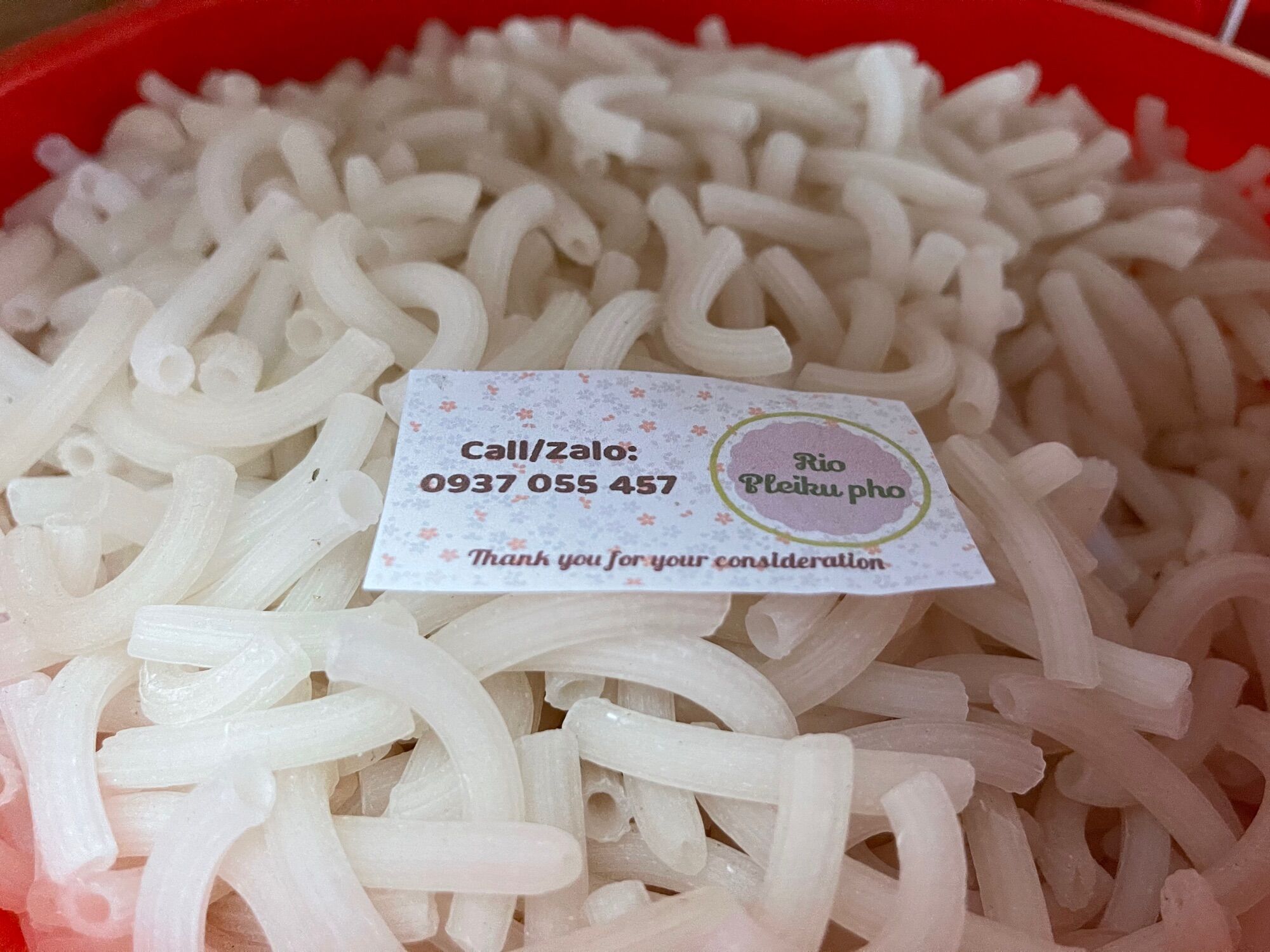 500gr nui khô