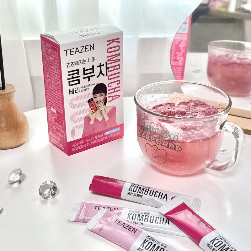 Trà Teazen Kombucha Hàn Quốc (Hộp 10 gói)