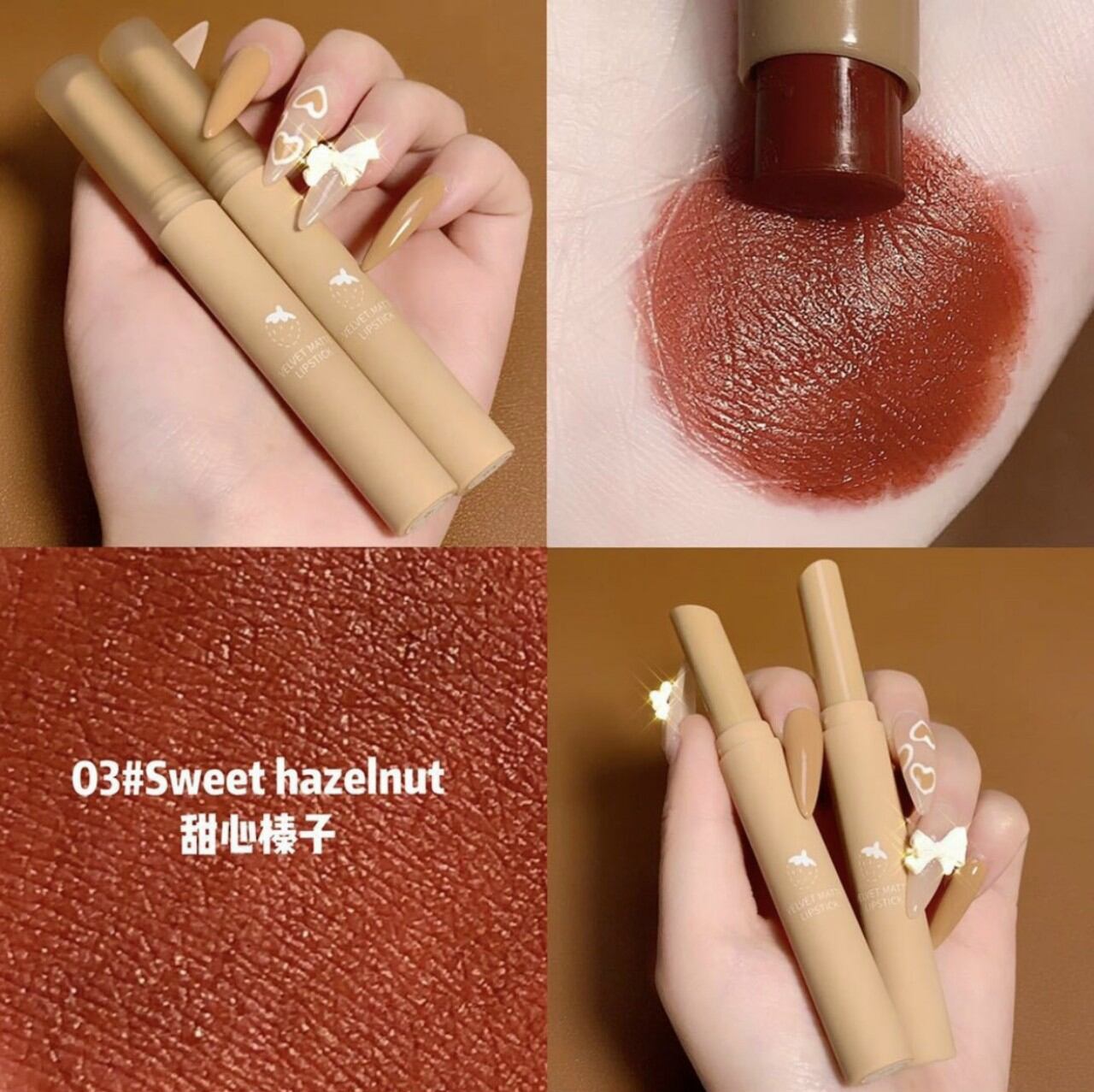 Son thỏi ZUK Velvet matte🍓 Dâu
