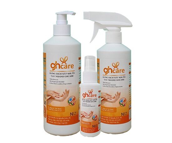 Xịt rửa tay sát khuẩn nhanh