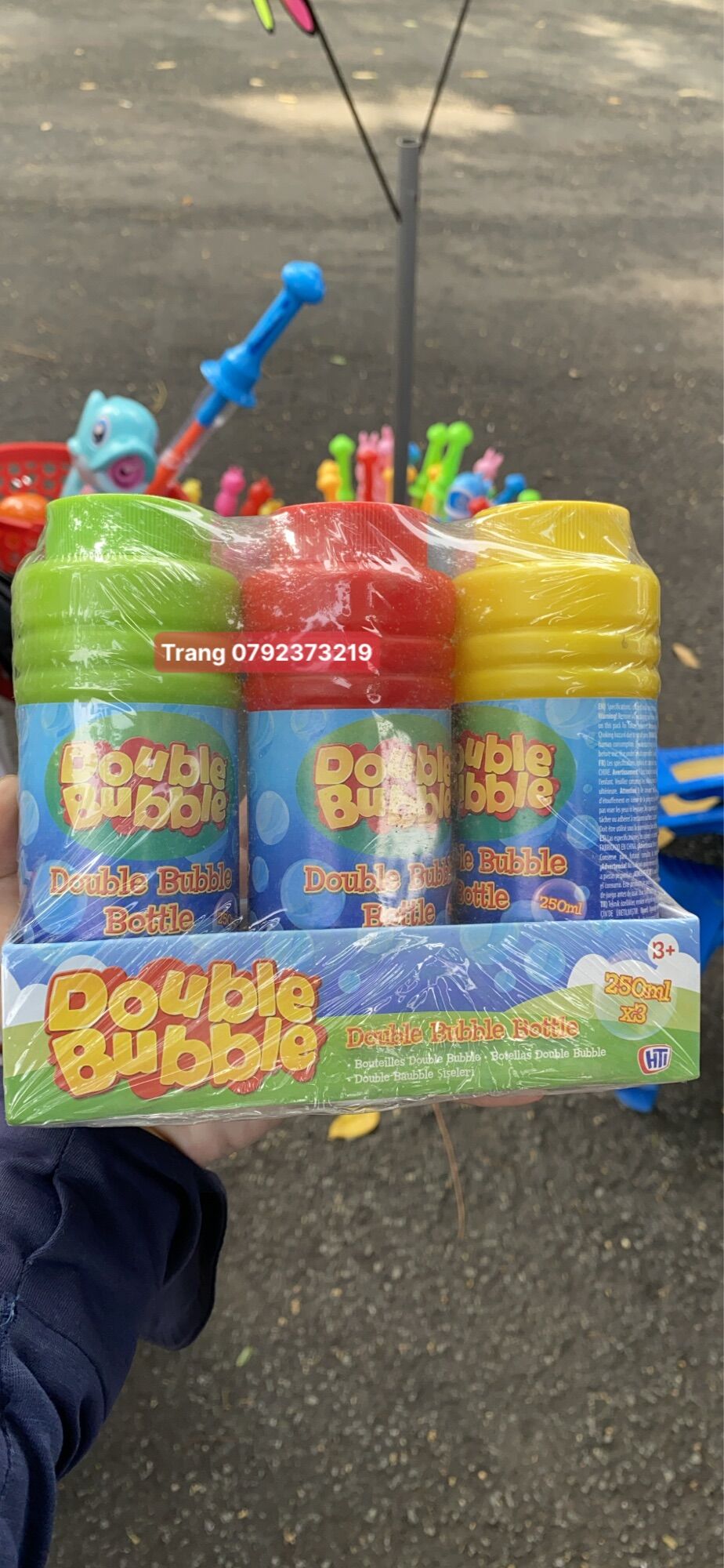 Dung dịch thổi bong bóng xà phòng 250ml