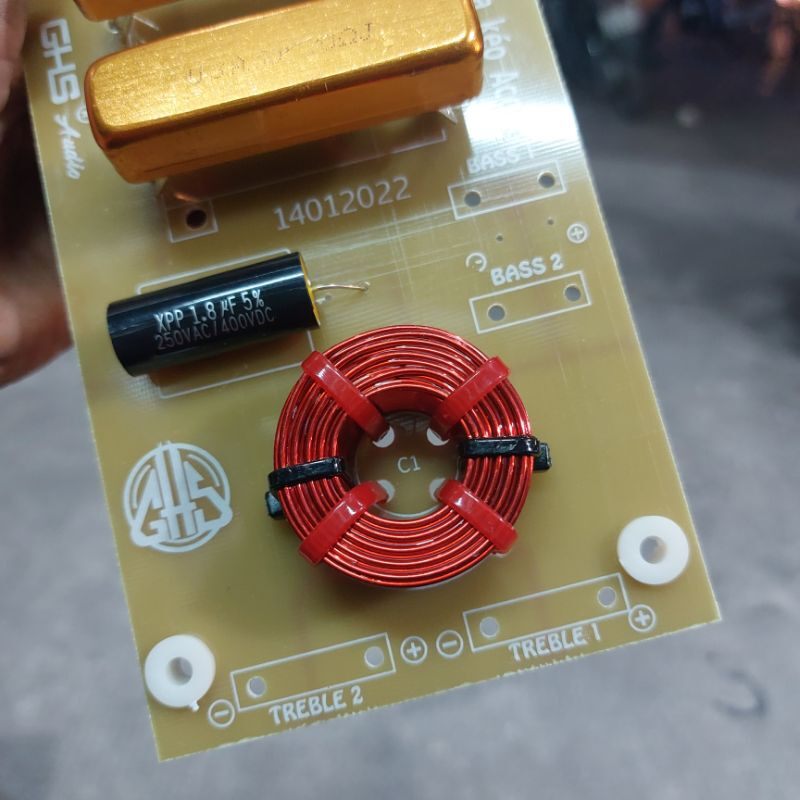 Phân tần loa đôi 2 bass 2 treble