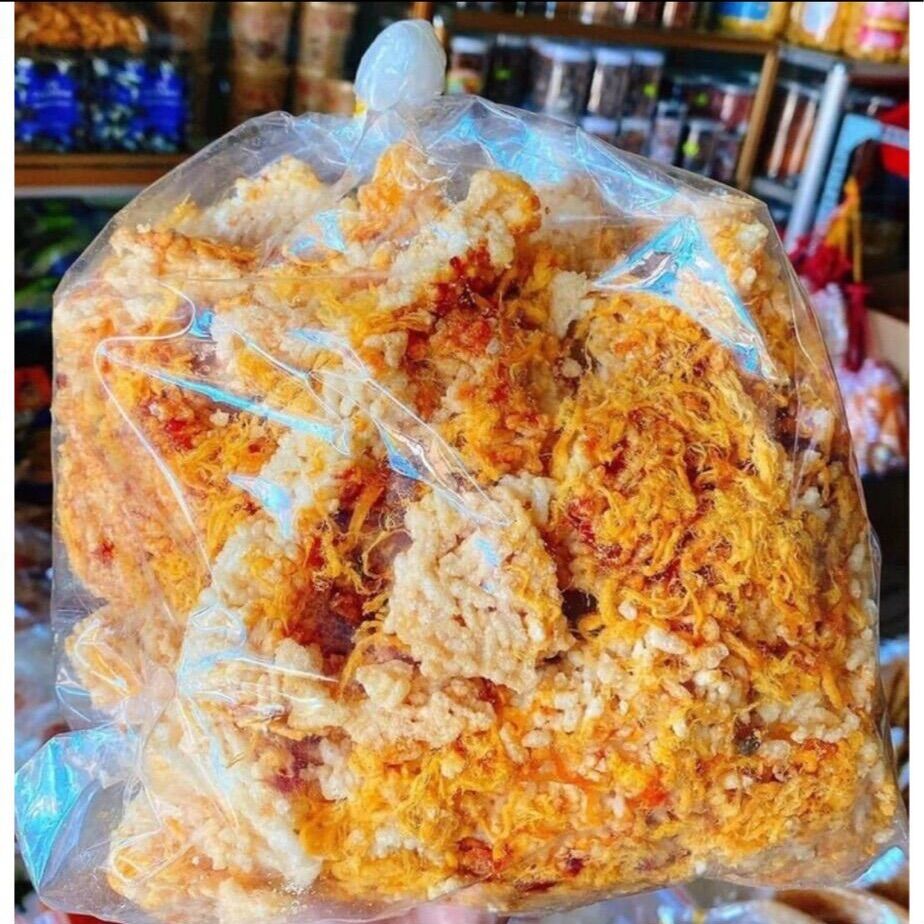 Cơm cháy BỂ VỠ siêu chà bông (túi 150 gam)