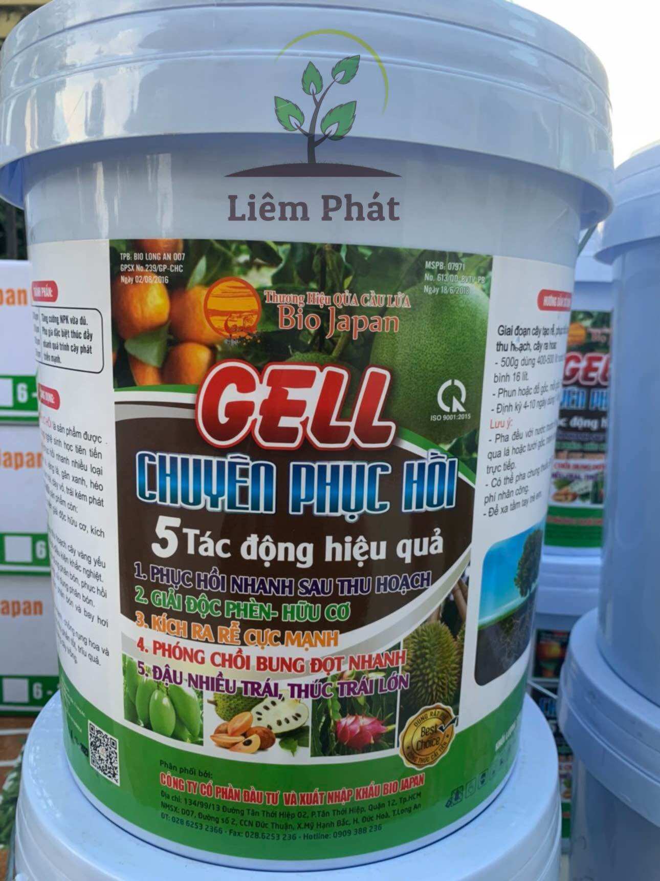 1 xô Gell chuyên phục hồi với 5 tác động hiệu quả của quả cầu lửa