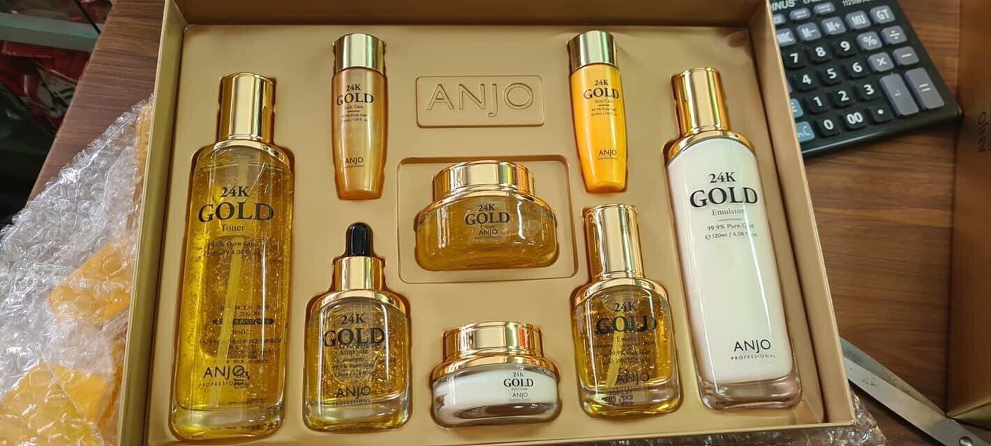 Trọn Bộ Tinh Chất Vàng 24K ANJO