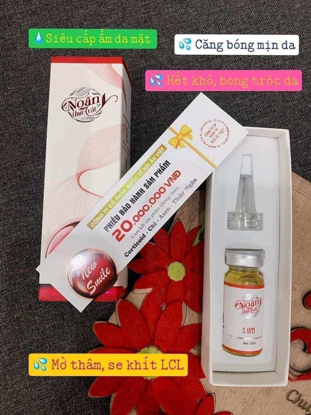 Serum Dưỡng Trắng Da Noãn Thực Vật Hải Âu Việt