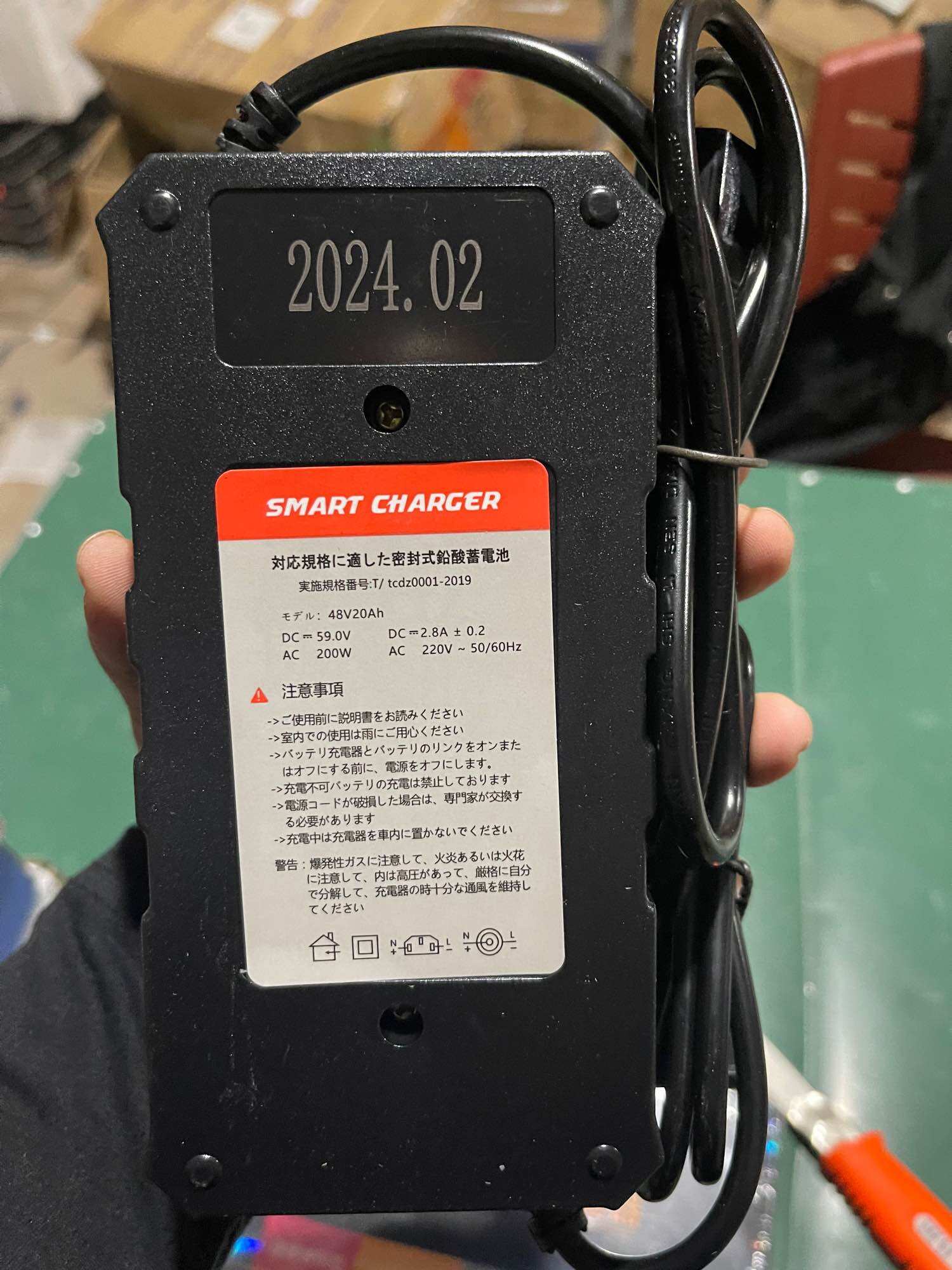 Sạc xe điện 48v-20ah chống phồng bình