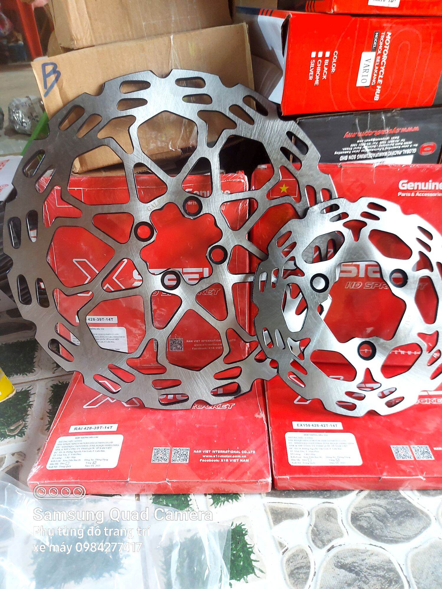 cặp đĩa bánh căm xe satria