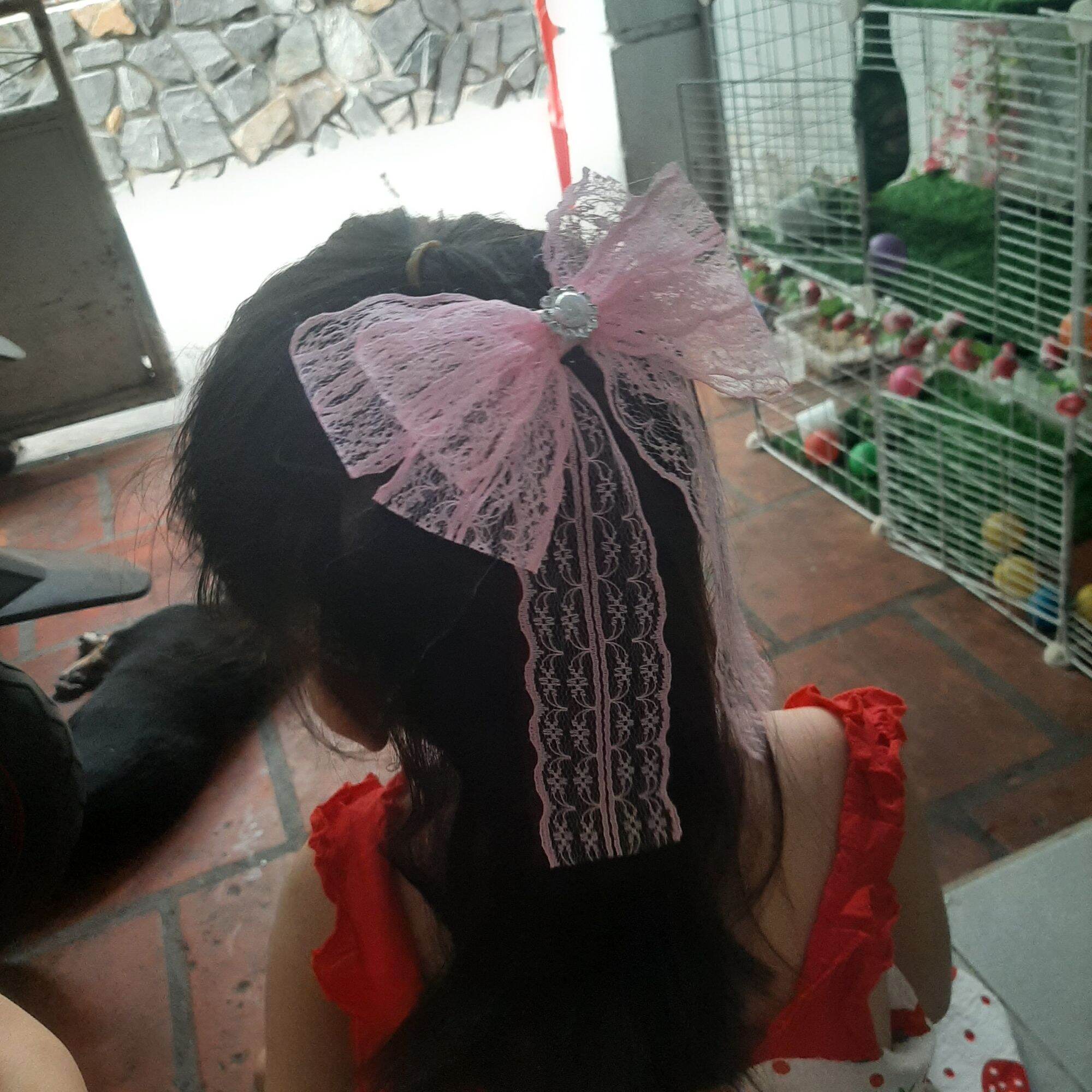 Cột tóc nơ lưới (mua 9 tặng 1)