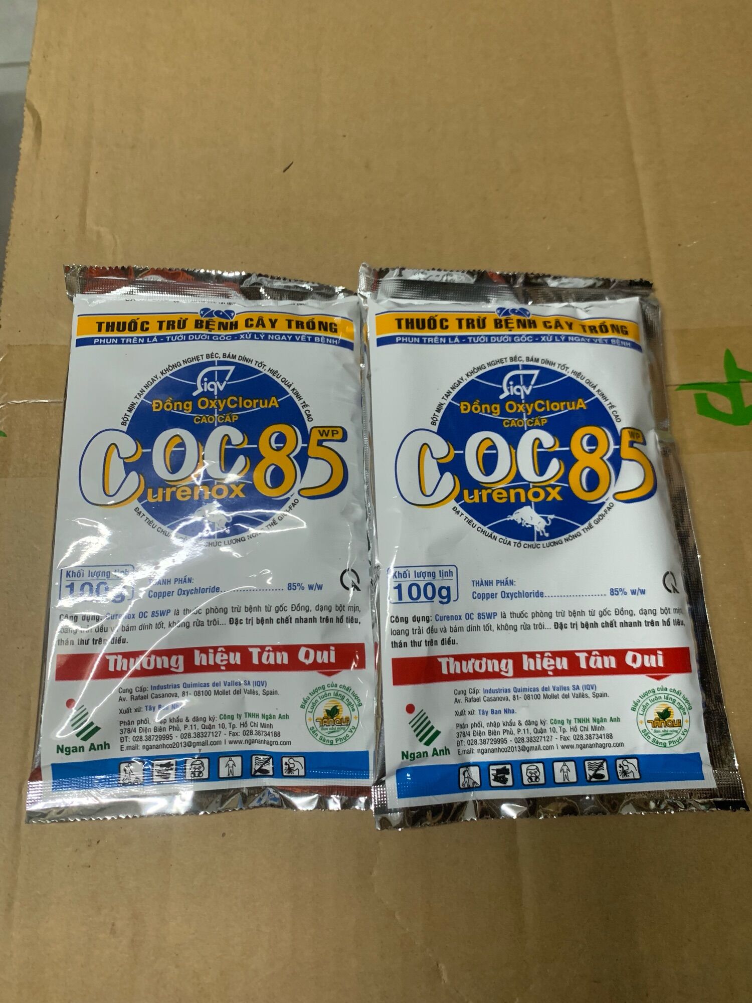 Coc85 gói 100g của thương hiệu Tân Qui