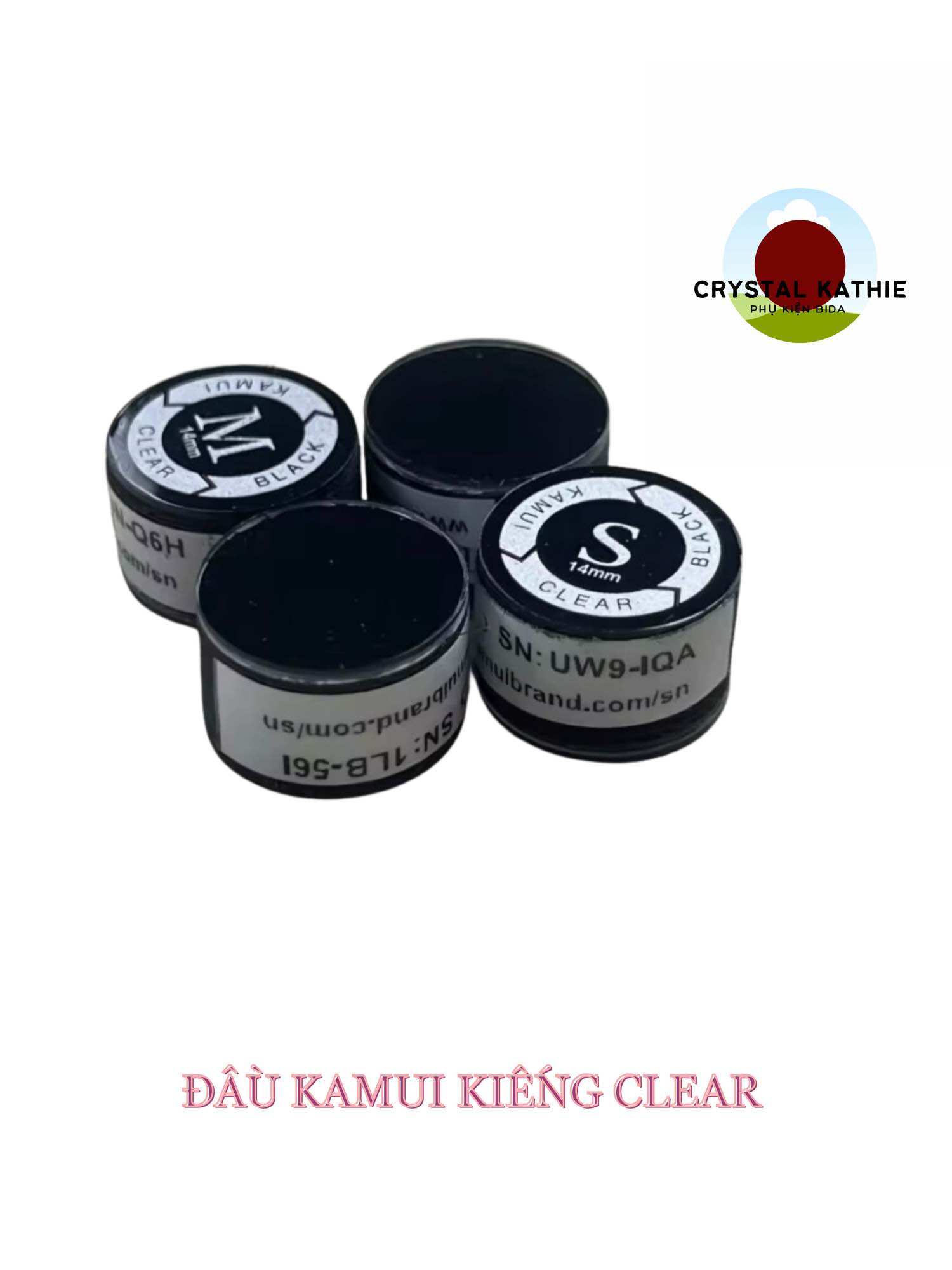 Đầu cơ bida da kamui chính hãng 14mm 100%.