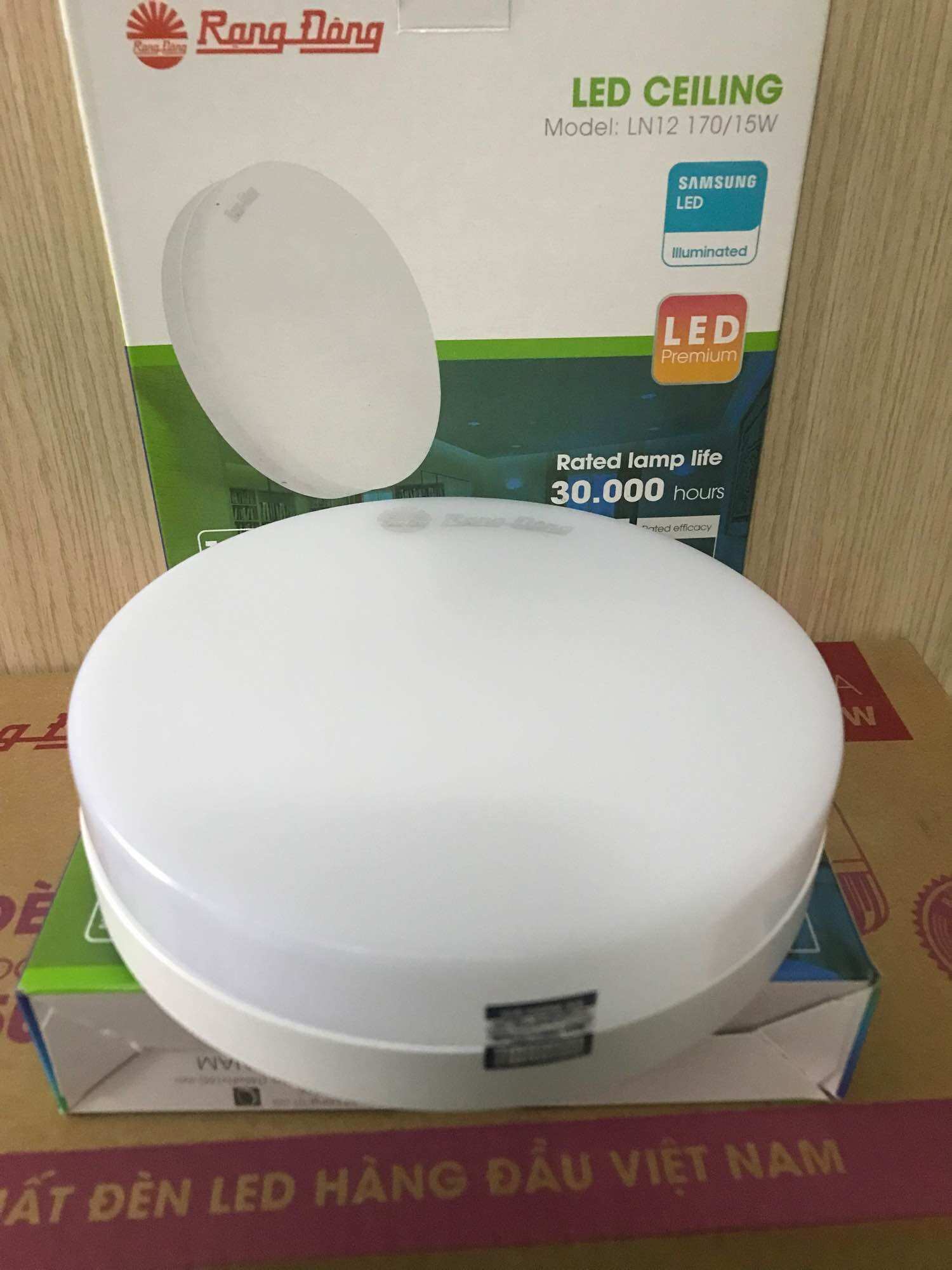 Bóng đèn ốp trần 15w Rạng Đông