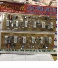 Công suất âm thanh 420w -12 sò