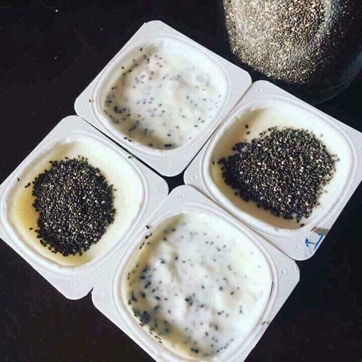 Túi 500g Hạt chia đen Úc Black bag chia date mới