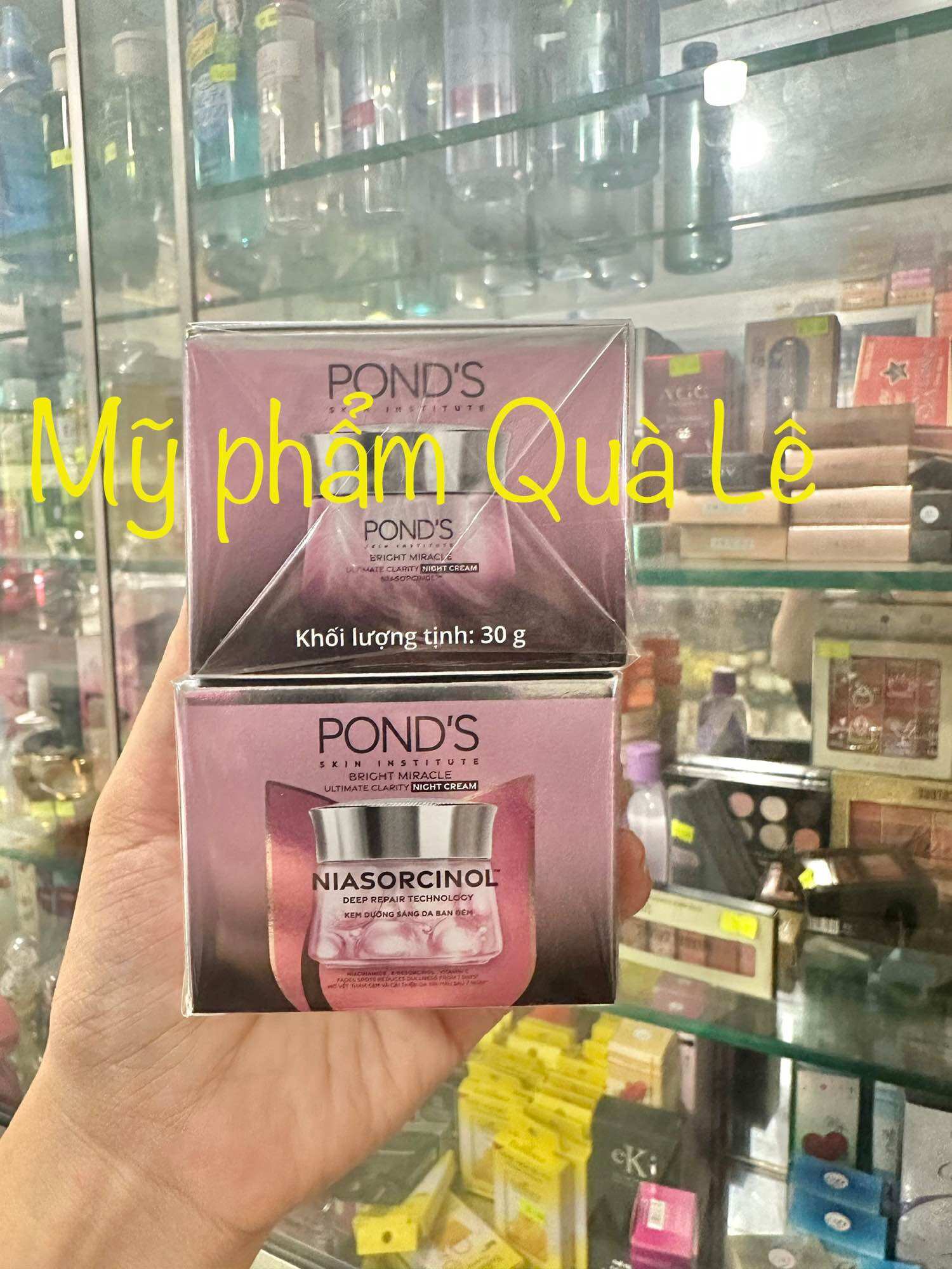Kem pond's dưỡng trắng da ban đêm 30g