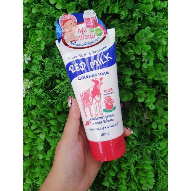 Sữa rửa mặt Reb Milk Thái Lan 180gr (trắng da,ngừa mụn)