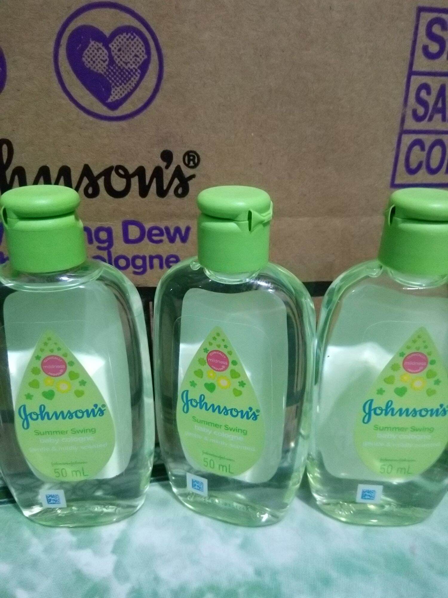 Nước hoa Johnson's Baby màu xanh 50ml