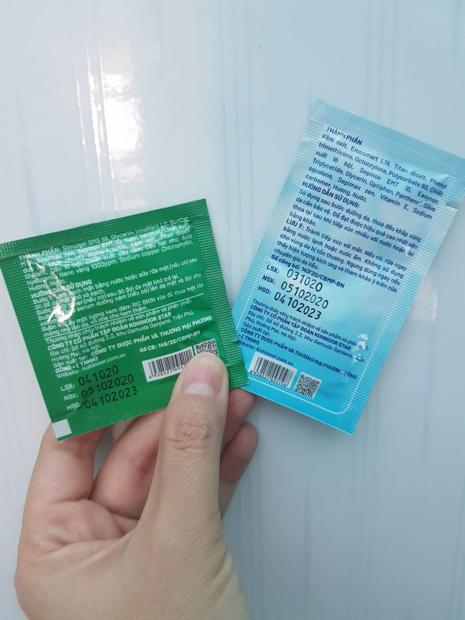 [HCM]kem face ric skin đêm (gói 3g)