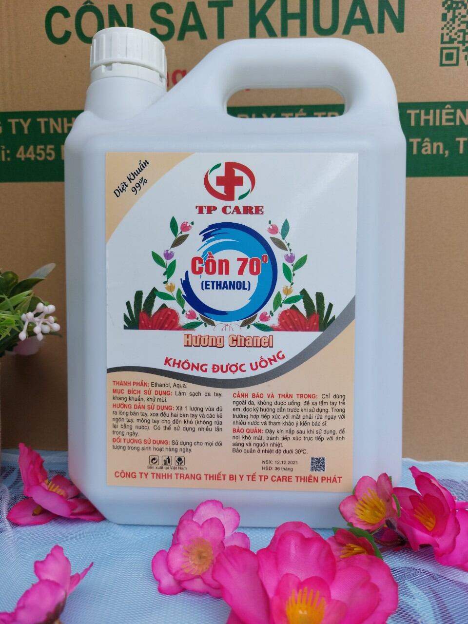 [6_70] Sát khuẩn nhanh can 4kg5 còn 70 độ, không hương & có hương valender, chanh sả,  không hương....giao ngẫu nhiên